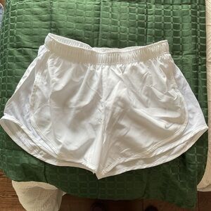 Nike Dri-FIT White Shorts